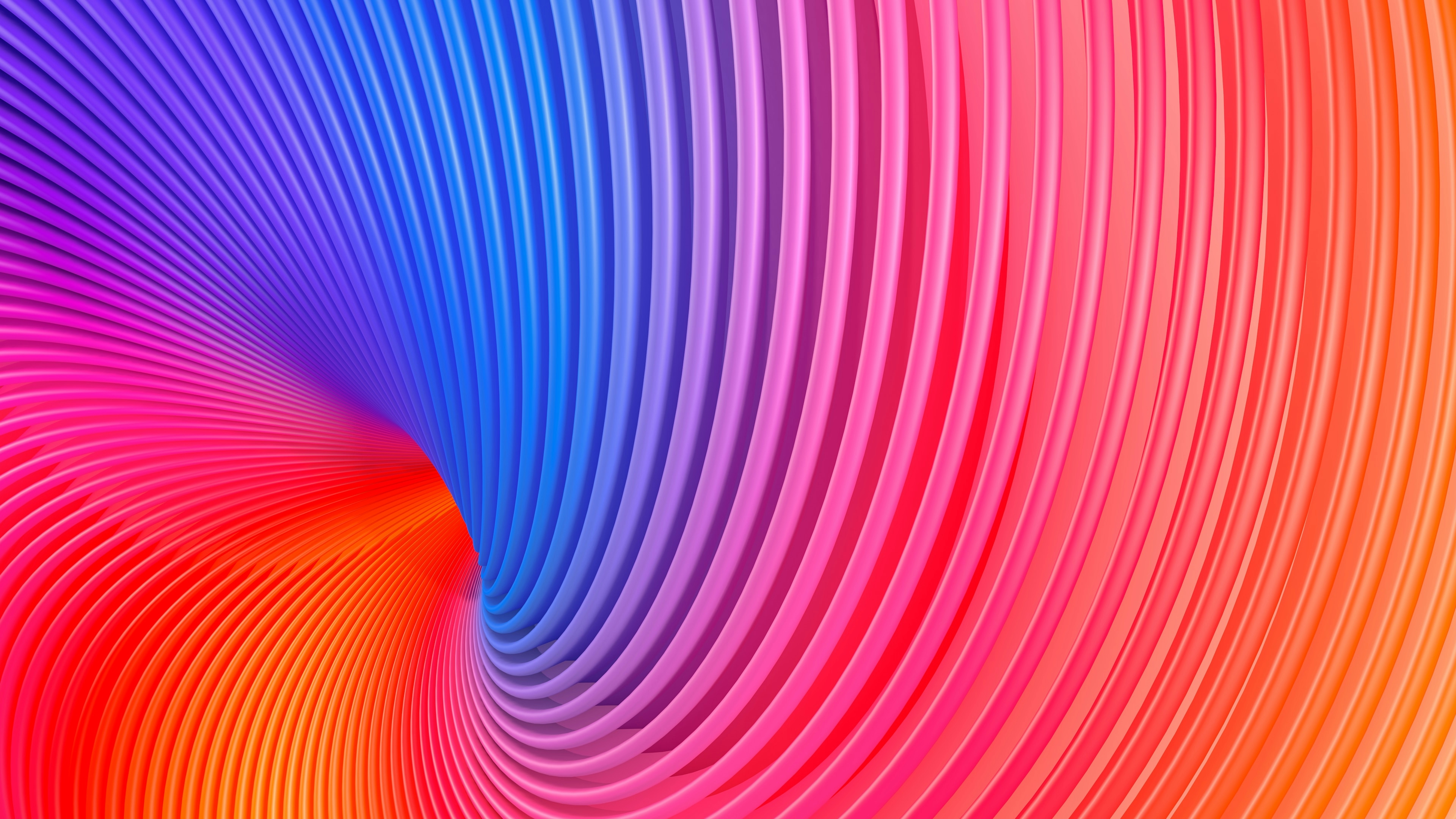 cover image - blue and orange twisting tunnel